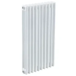 Radiatore acciaio 665 3 col. 10el bianco r9016