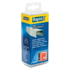 Rapid Graffe fini zincate n°53 10 mm, confezione 5000 pz