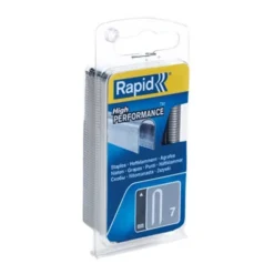 Rapid Graffe tonde a filo piatto n°7 da 12mm, per cavi a bassa tensione, confezione 960 pz