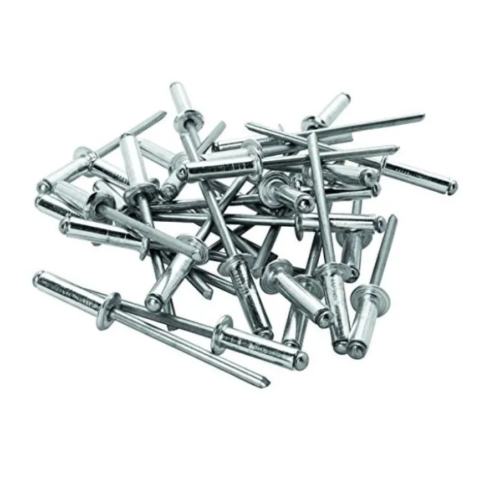 Rapid Rivetti standard alluminio Ø4x8 mm, raggio d'azione 2-5 mm, confezione 100 pz