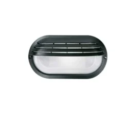 Relco Plafoniera ovale, 40 w, nera