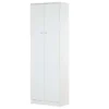 Sarmog Armadio 2 ante, in legno truciolare, 4 ripiani, maniglie in plastica satinate, 62x34xh.183 cm, colore bianco