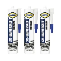 Silicone Acetico Bostik Univ. Trasparente 280ml