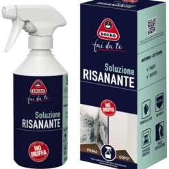 Soluzione detergente igenizzante antimuffa, uso interno ed esterno, conf.spary 500 ml
