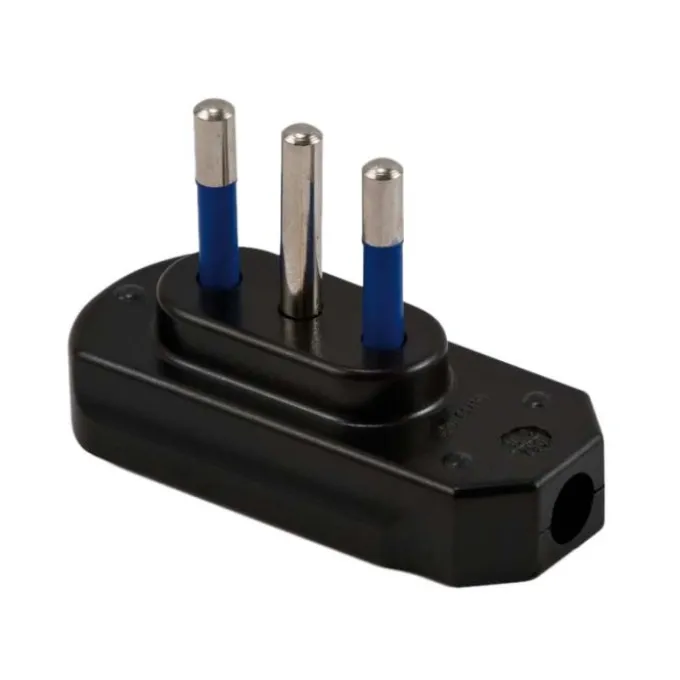 Spina piatta 10a+t, colore nero