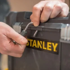 Stanley Carrello portautensili, trolley essential 3 in 1, capacità di carico 20 kg, 47x28xh.62 nero/giallo