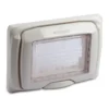 Sub placca protet.ip55 3p.bianca