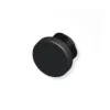 Tappo tondo 19.5 mm pe nero 2pz