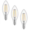 Tecn1co Set 3 lampadine candela wireled 4,3w 2700k e14