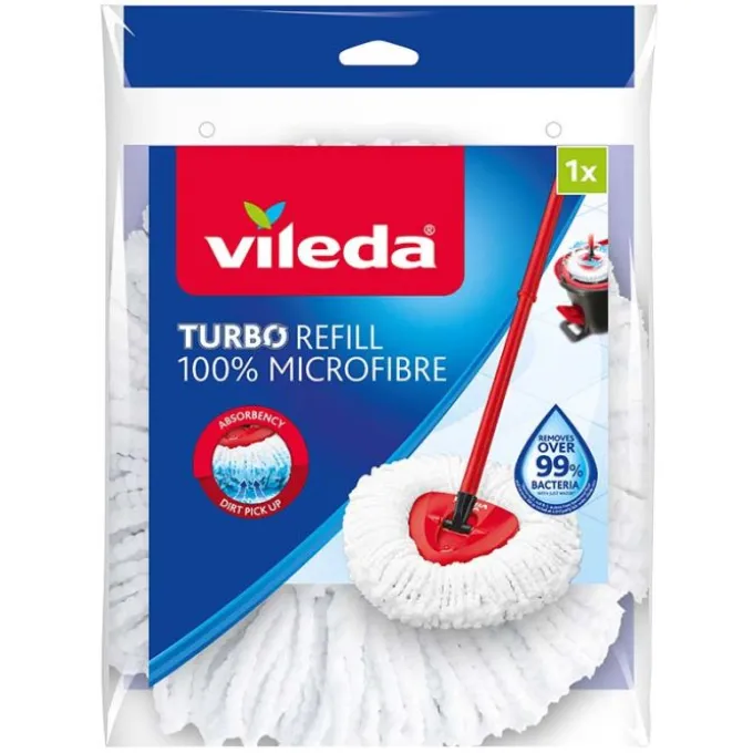 Testina di ricambio turbo smart, 100% microfibra di poliestere