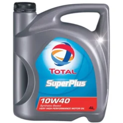 Total Total super plus, specifico per tutti i motori a benzina/diesel, 10w-40, conf. 4 lt