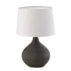 Trio lighting Martin lampada da tavolo base ceramica