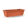 Tuscania Cassetta naxos, 50 cm, colore terracotta