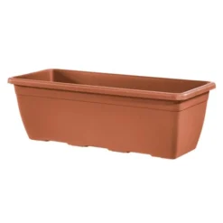 Tuscania Cassetta naxos, 40 cm, colore terracotta