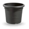 Tuscania Vaso cilindro, Ø 27 cm, antracite