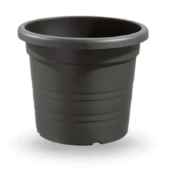 Tuscania Vaso cilindro, Ø 16 cm, antracite