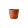 Tuscania Vaso cilindro gigante, in terracotta, 18 cm