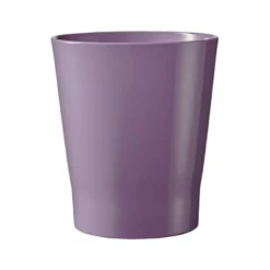 Tuscania Vaso merina, in ceramica smaltata, Ø 14xh.15 cm, antique liliac