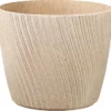 Tuscania Vaso mika eco wood, 15 cm, bianco