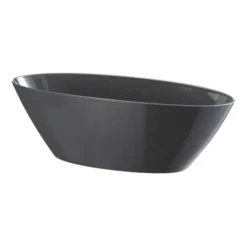 Tuscania Vaso oval orchid 25 cm, antracite