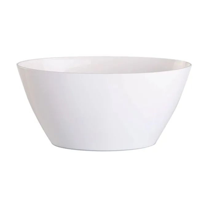 Tuscania Vaso oval orchid 25 cm, bianco