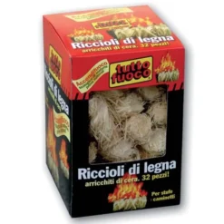 Tutto fuoco Riccioli di legna accendifuoco, 32 pezzi