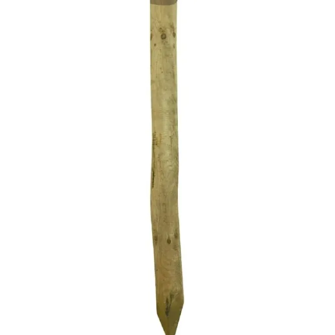 Twig Palo tondo con punta, Ø 8xh.200 cm