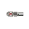 Valex Raccordo rapido con portagomma, 1/4" m, 4 pezzi