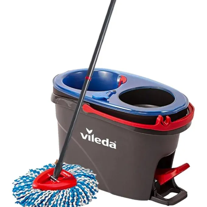 Vileda Sistema lavapavimenti h2pro, con separazione acqua pulita e sporca