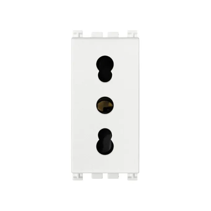 Vimar Arke presa 10/16a+t bianco