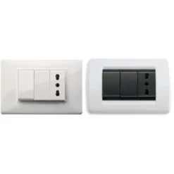 Vimar Pulsante 1p no 10a bianco plana