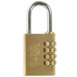 Viro Lucchetto 4.combinazione mm.40.ott.bl