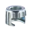 Walmec Dado fresato 1/4" f, 2 pezzi