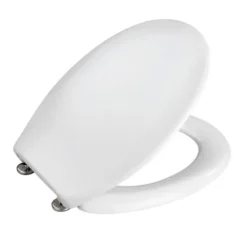 Wenko Sedile wc vigone, termoindurente, cerniere inox
