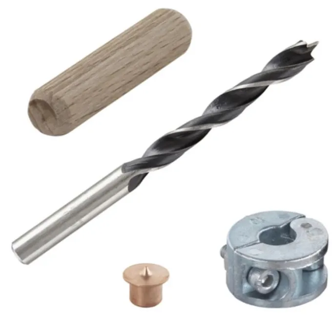 Wolfcraft Set spinatura per legno